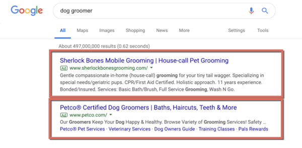 Google ads are a powerful tool in dog daycare marketing.